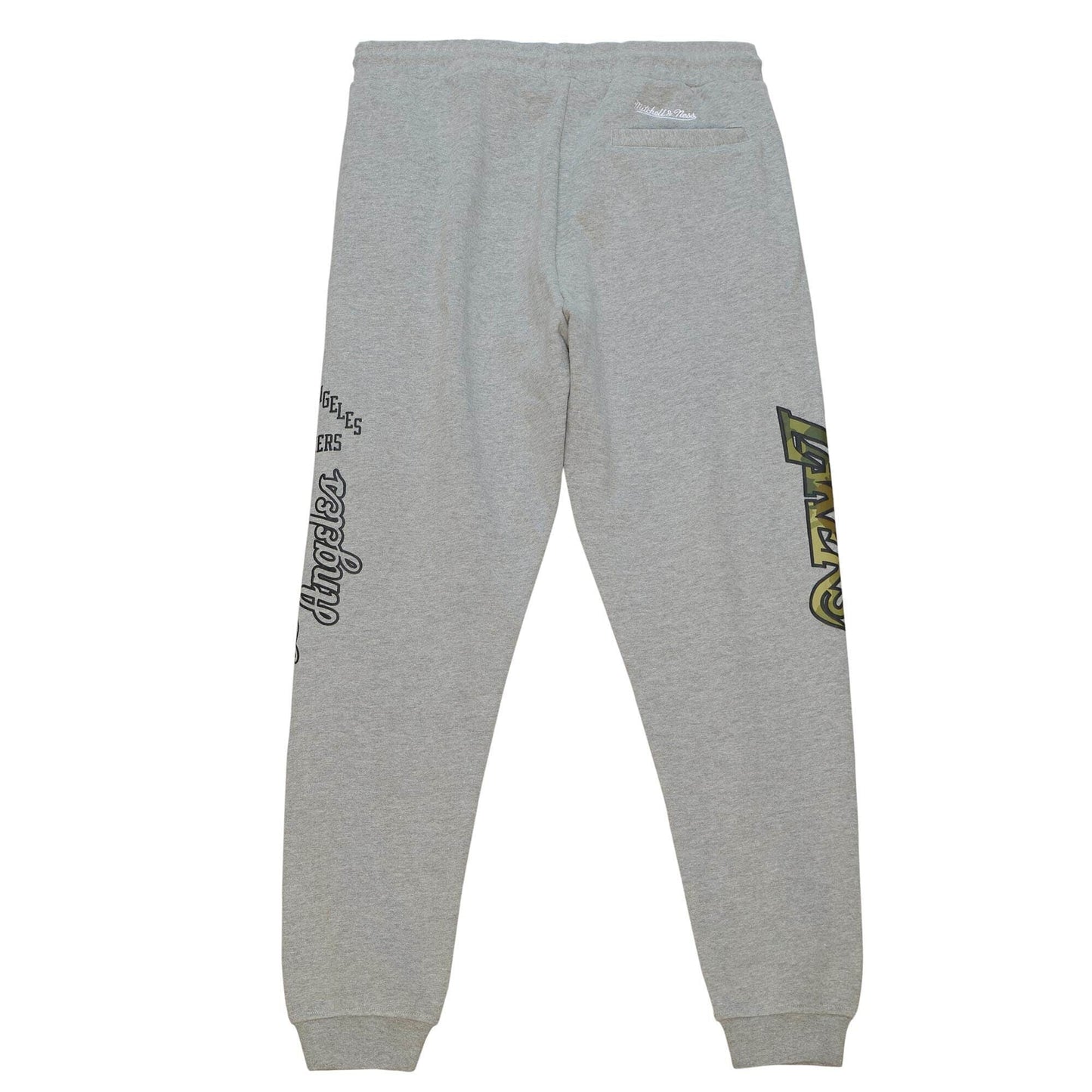 Tepláky Mitchell & Ness NBA Ghost Green Camo Sweatpants Los Angeles Lakers šedé