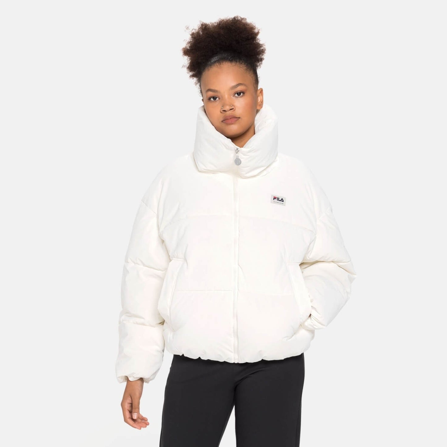 FILA TRILJ puff jacket Cloud Dancer