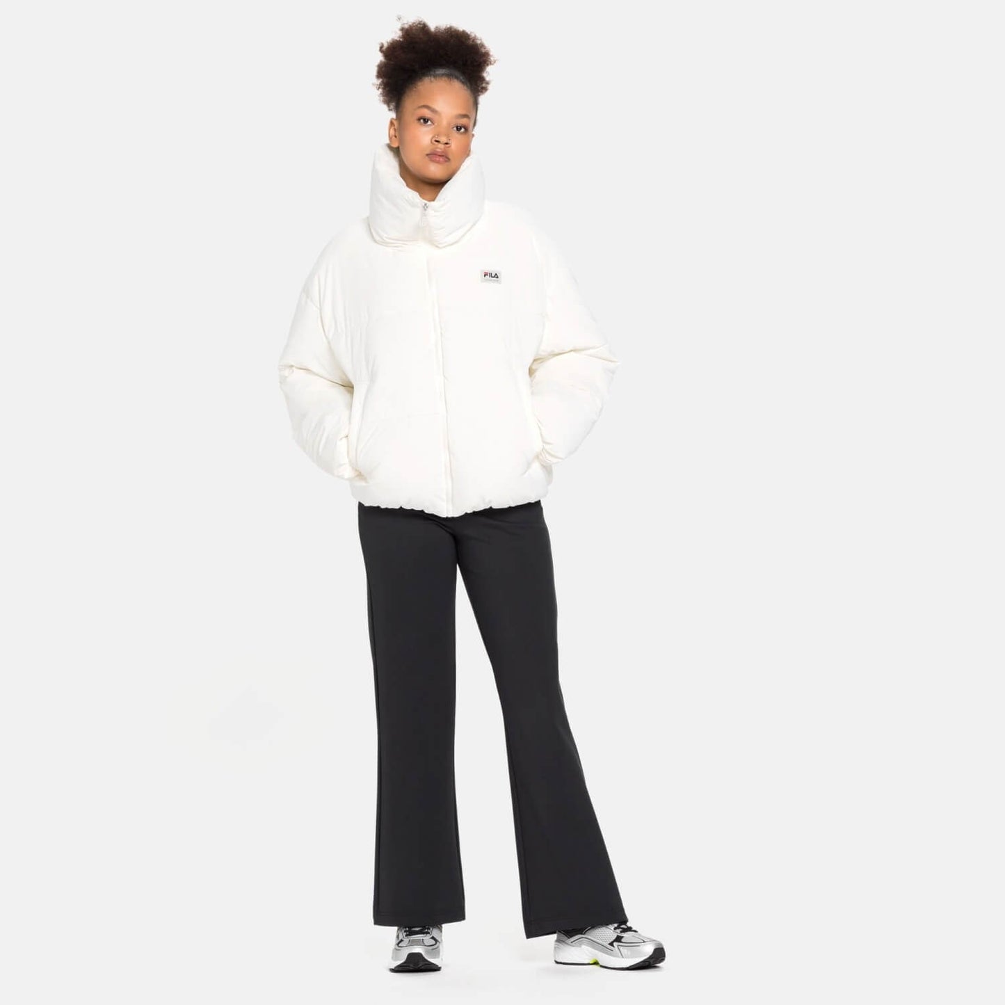 FILA TRILJ puff jacket Cloud Dancer