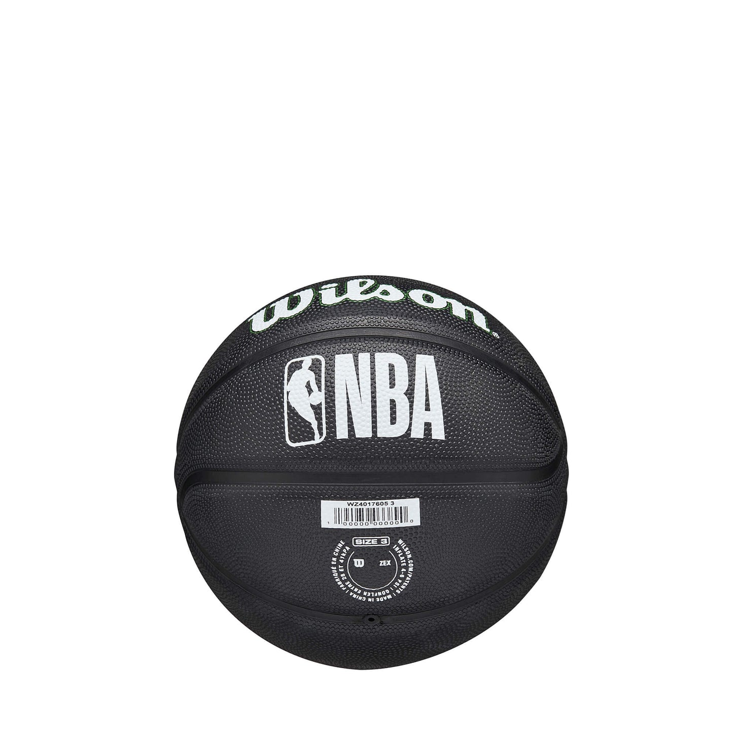 Wilson NBA Team Tribute mini Boston Celtics - black (sz. 3)