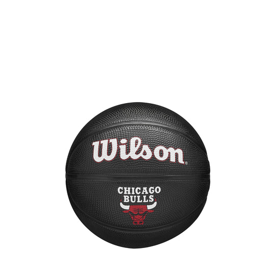 Wilson NBA Team Tribute mini Chicago Bulls - black (sz. 3)