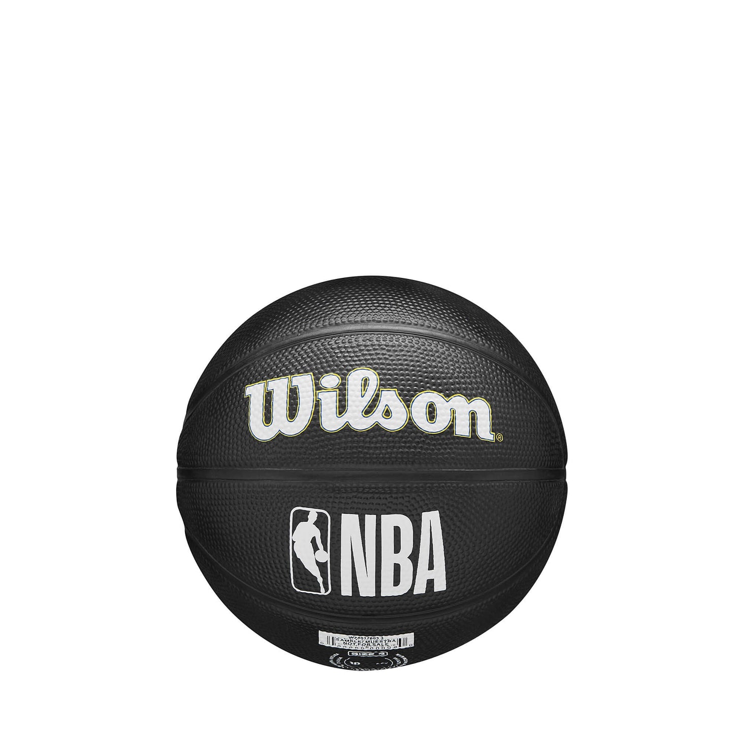 Wilson NBA Team Tribute mini Golden State Warriors - black (sz. 3)