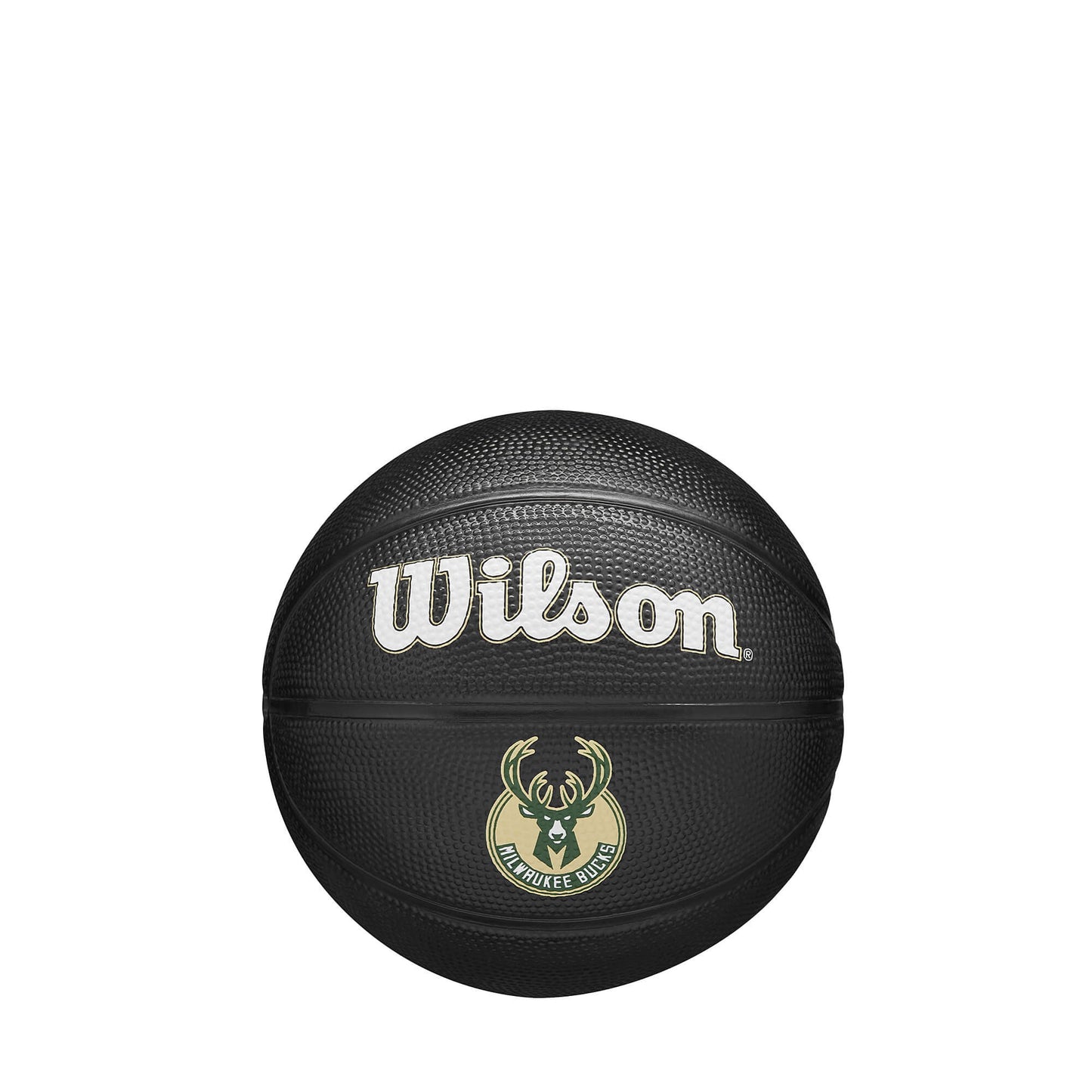 Wilson NBA Team Tribute mini Milwaukee Bucks - black (sz. 3)