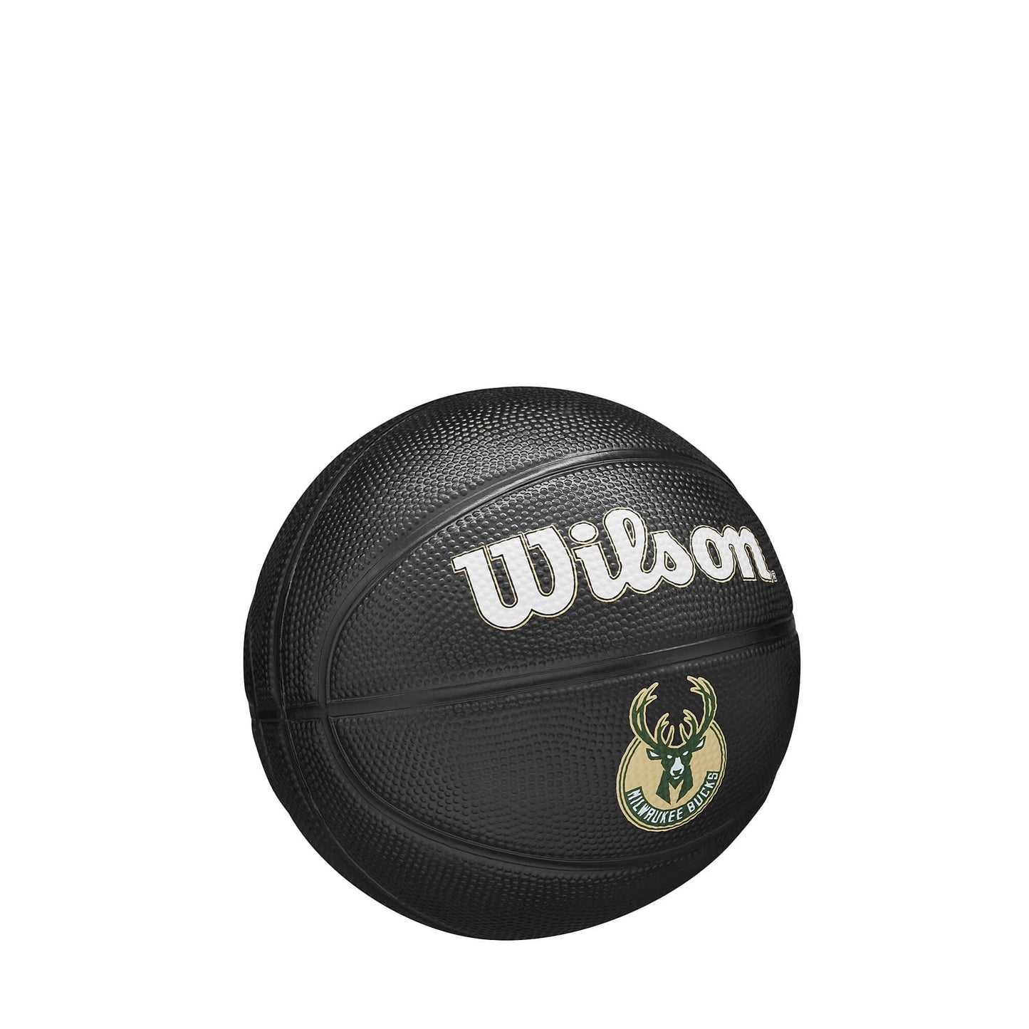 Wilson NBA Team Tribute mini Milwaukee Bucks - black (sz. 3)