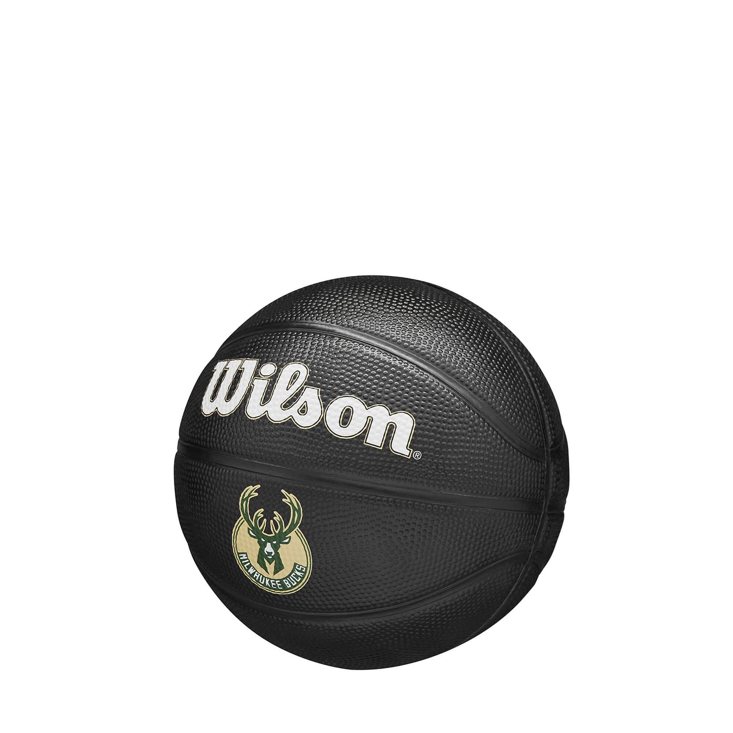 Wilson NBA Team Tribute mini Milwaukee Bucks - black (sz. 3)