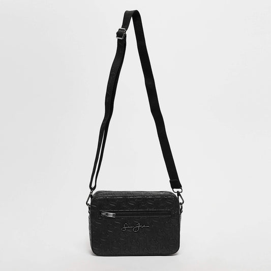 Sean John Monogram Logo Messengerbag black/black