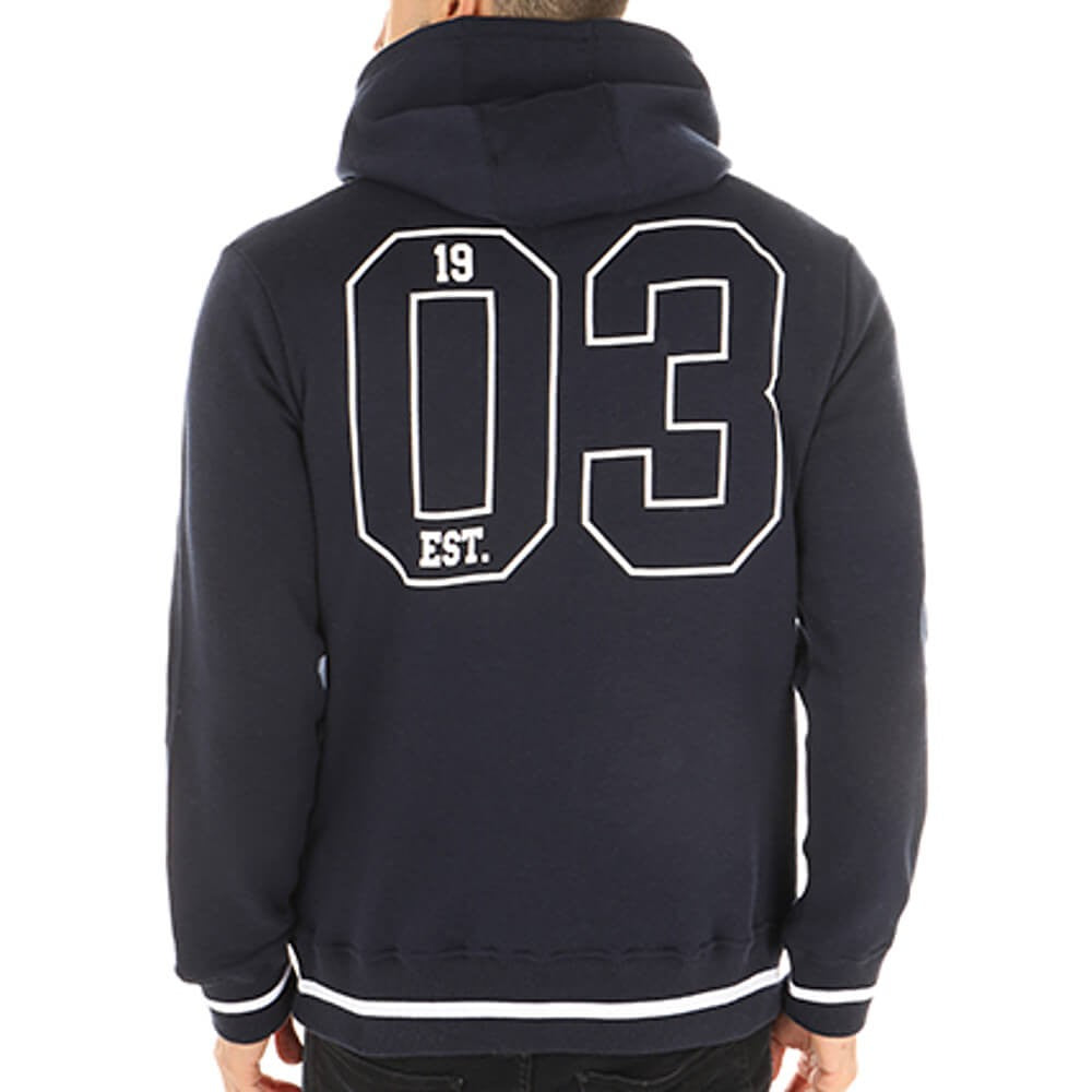 MAJESTIC FLEECE QUATER ZIP OTH HOODY NEW YORK YANKEES NAVY