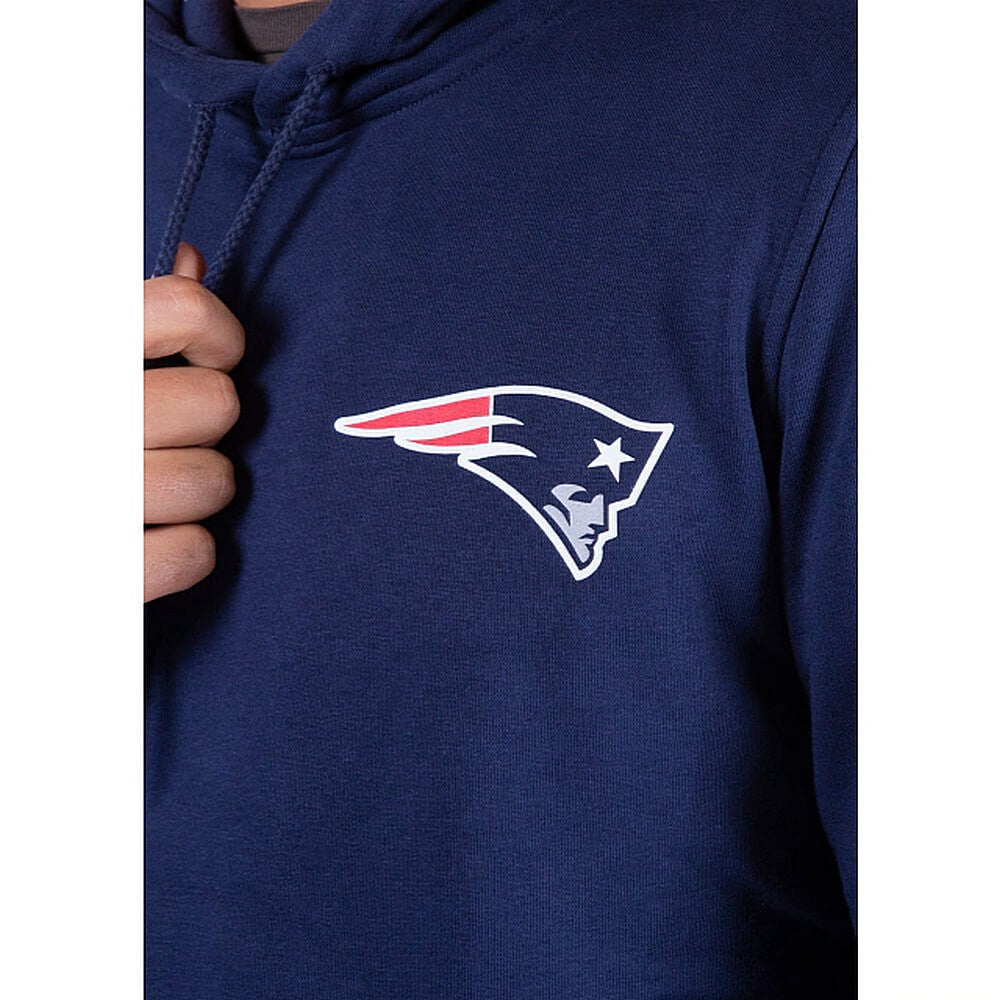 New Era Mikina NFL Team Logo Hoody New England Patriots Navy