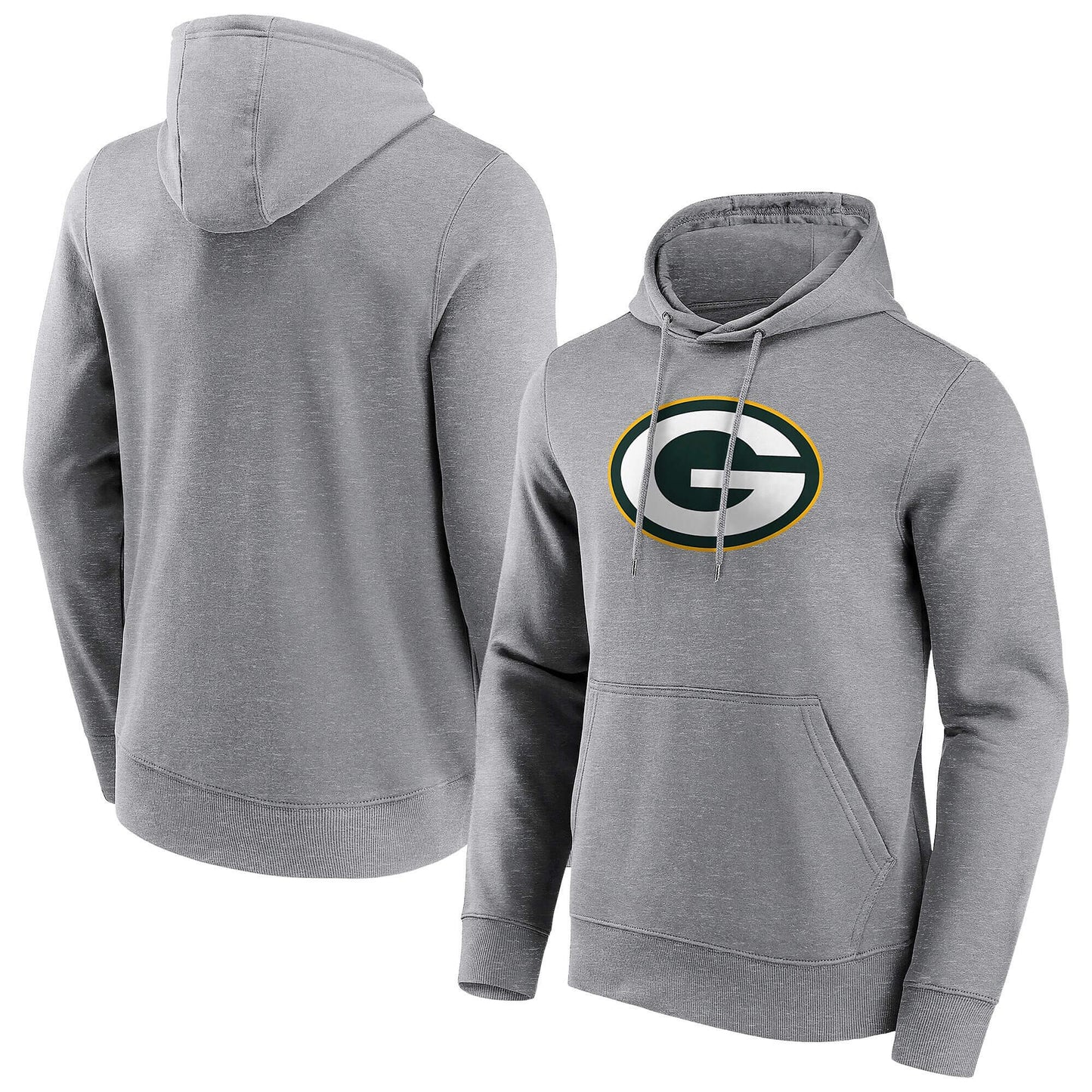 Mikina s kapucňou Fanatics NFL Mens Scoops Hoodie Green Bay Packers šedá