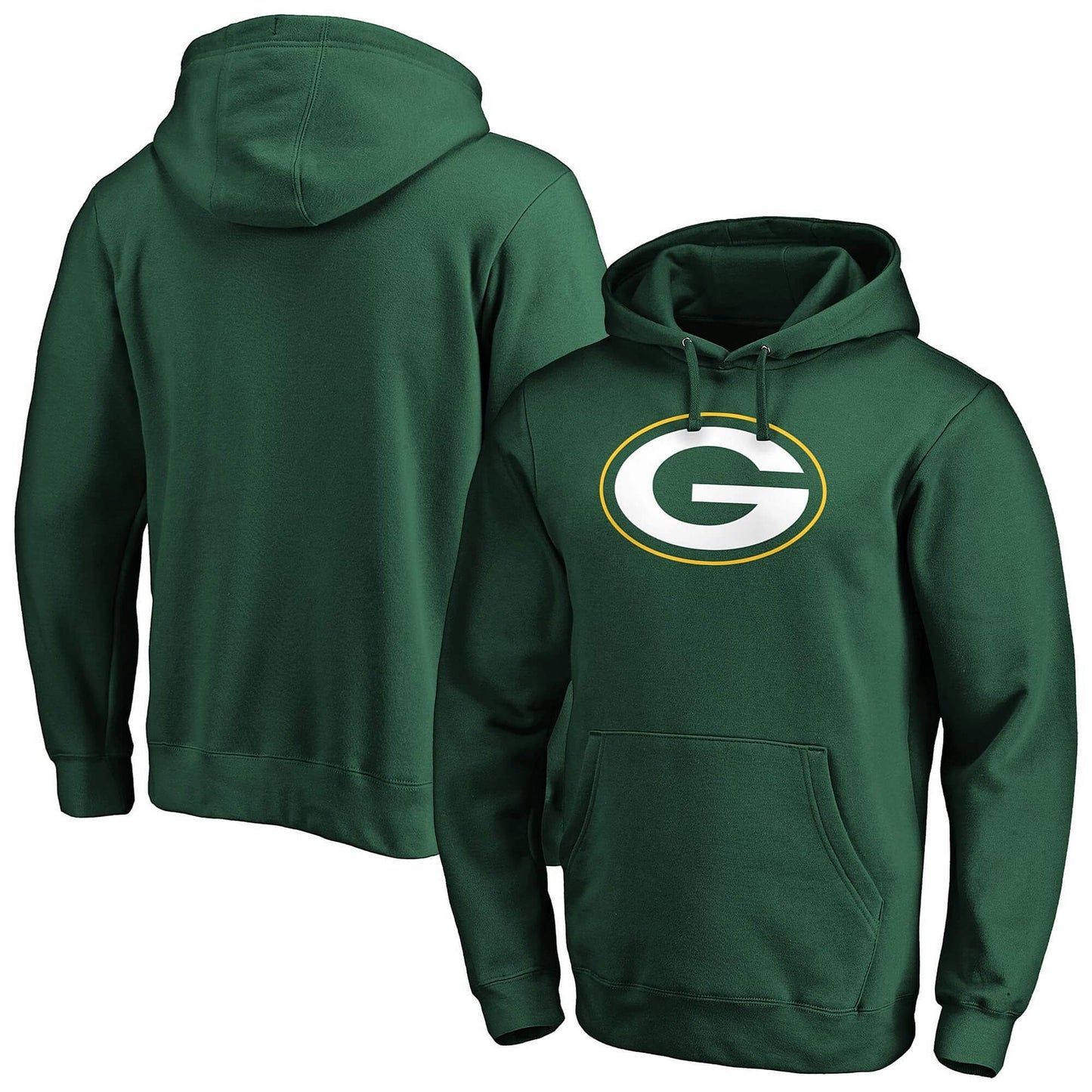 Mikina s kapucňou Fanatics NFL Mid Essentials Primary Colour Logo Graphic Hoodie Green Bay Packers Dark tmavozelená