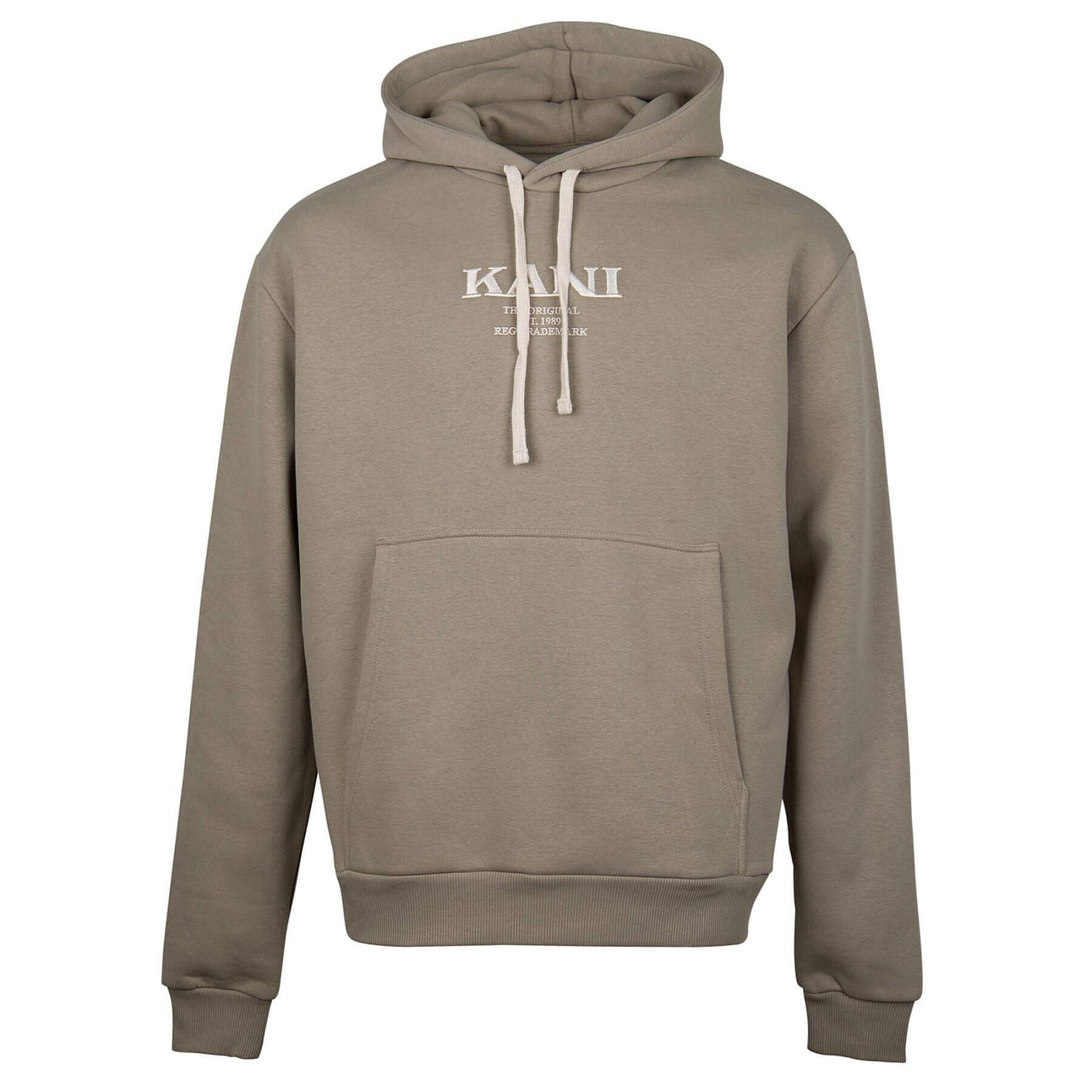 Mikina s kapucňou Karl Kani KK Retro Logo Hoodie armádna zelená