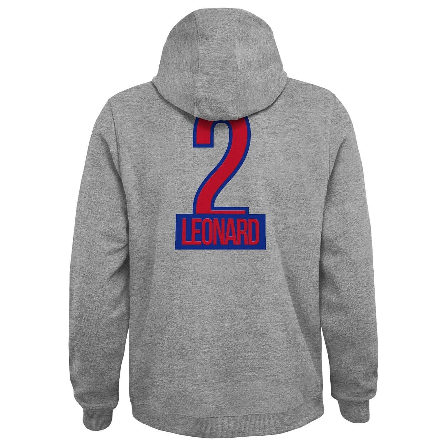 NBA PULLOVER HOODIE LOS ANGELES CLIPPERS KAWHI LEONARD GREY