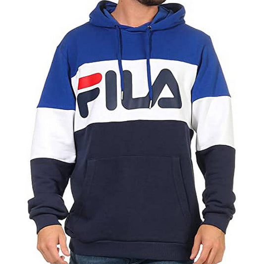 Fila Night Blocked Hoody Surf The Web/Black Iris/Bright White