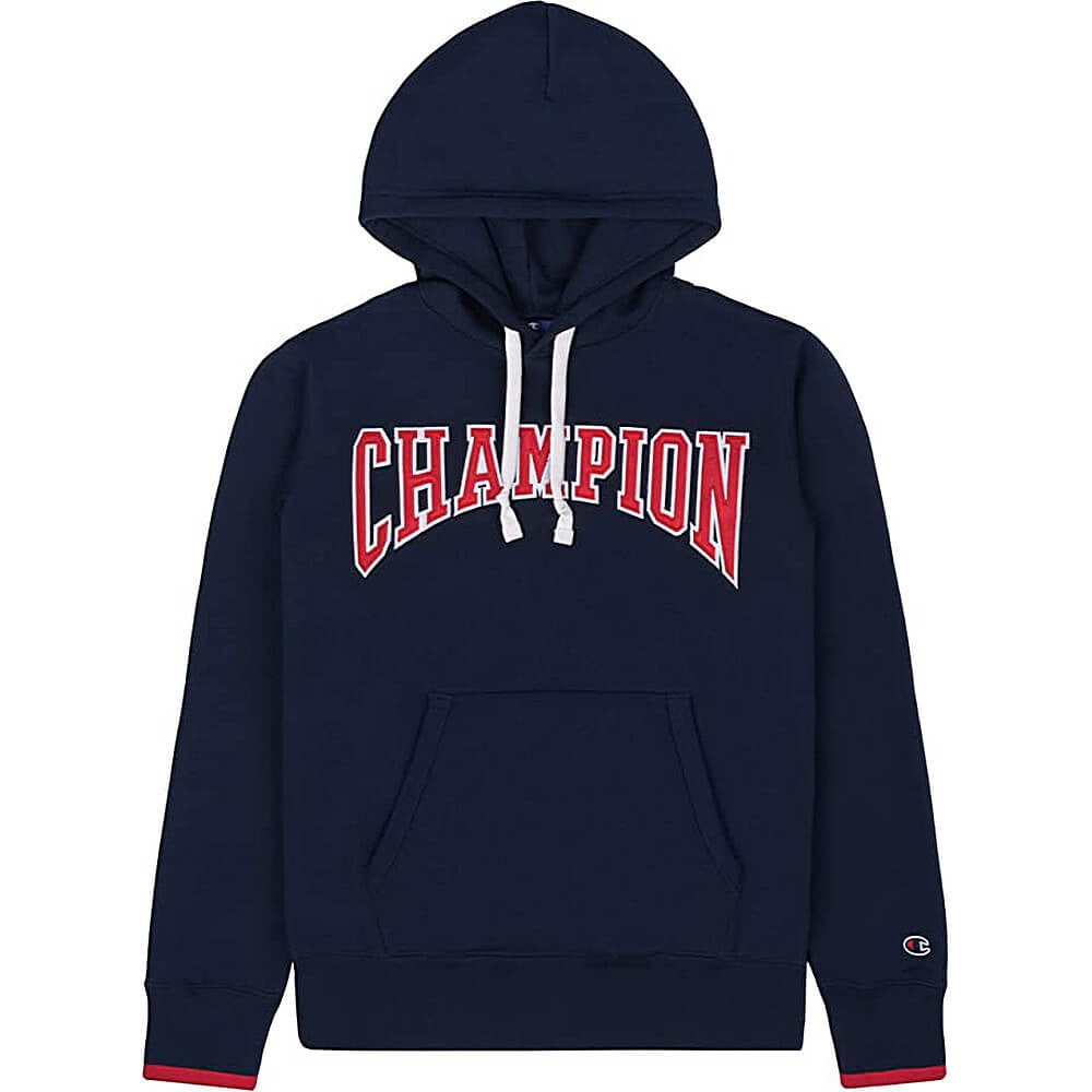 Champion Hooded Sweatshirt Navy/Red