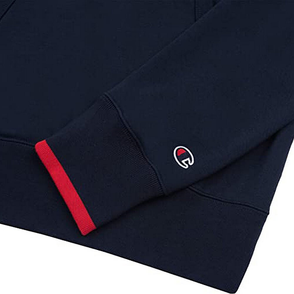 Champion Hooded Sweatshirt Navy/Red