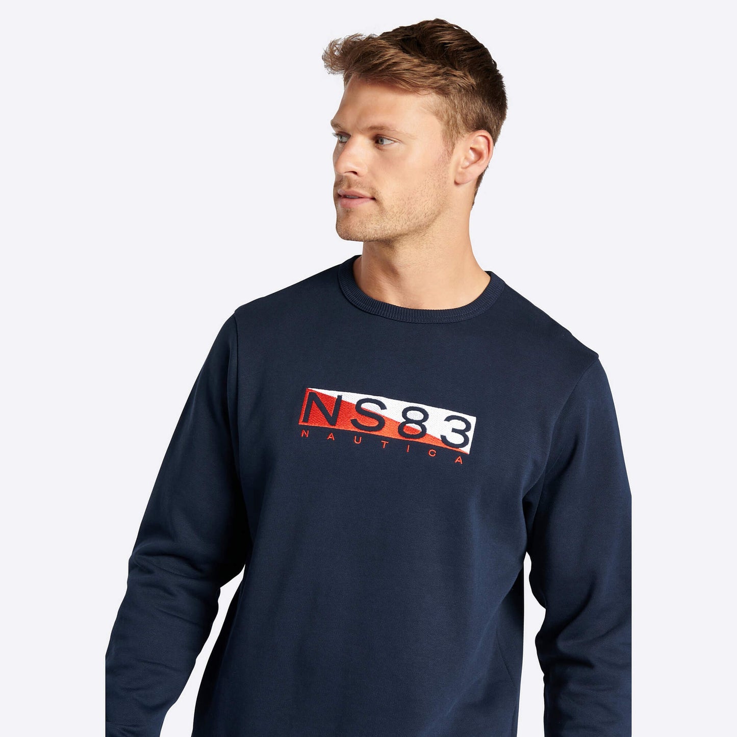 Mikina Nautica Ares Sweatshirt tmavomodrá