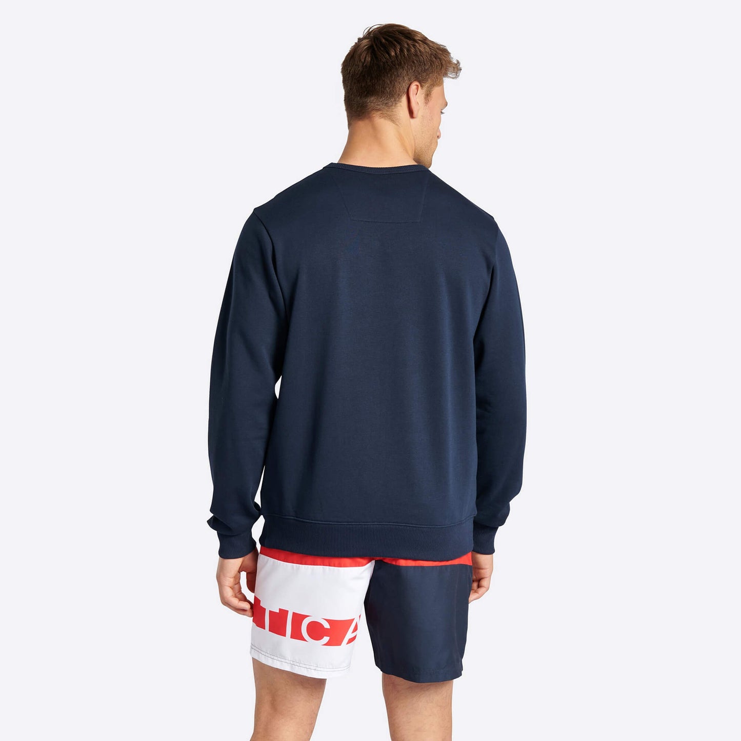 Mikina Nautica Ares Sweatshirt tmavomodrá