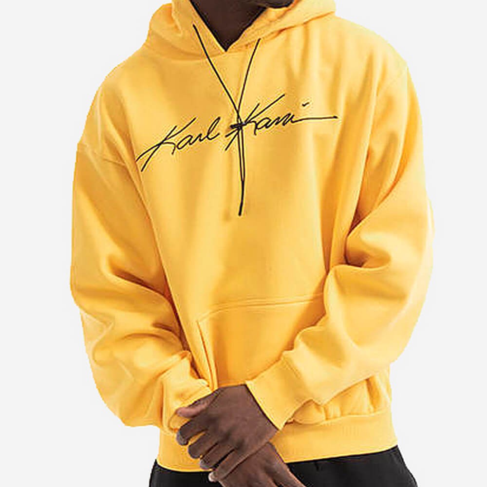 Karl Kani Autograph Os Hoodie Yellow