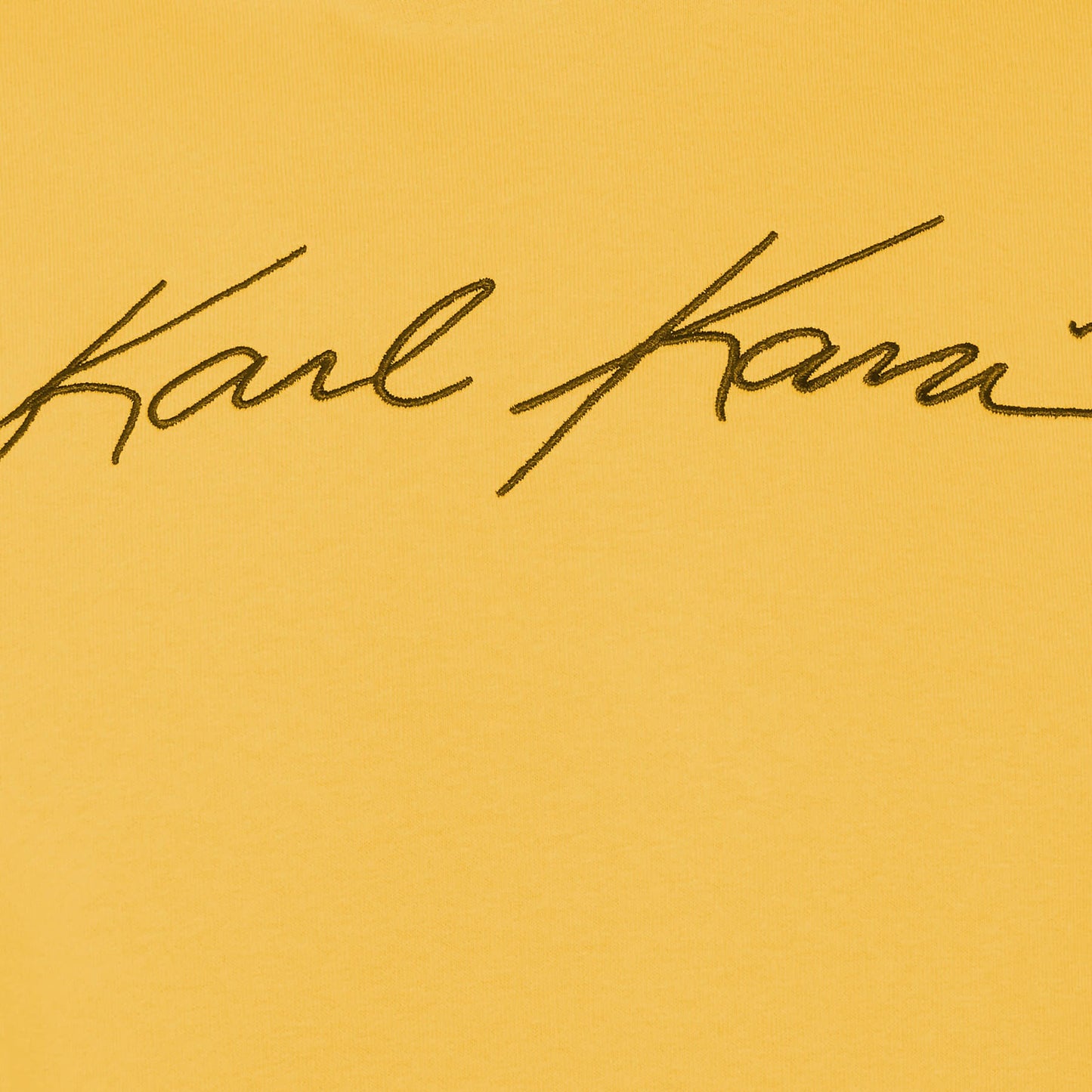 Karl Kani Autograph Os Hoodie Yellow