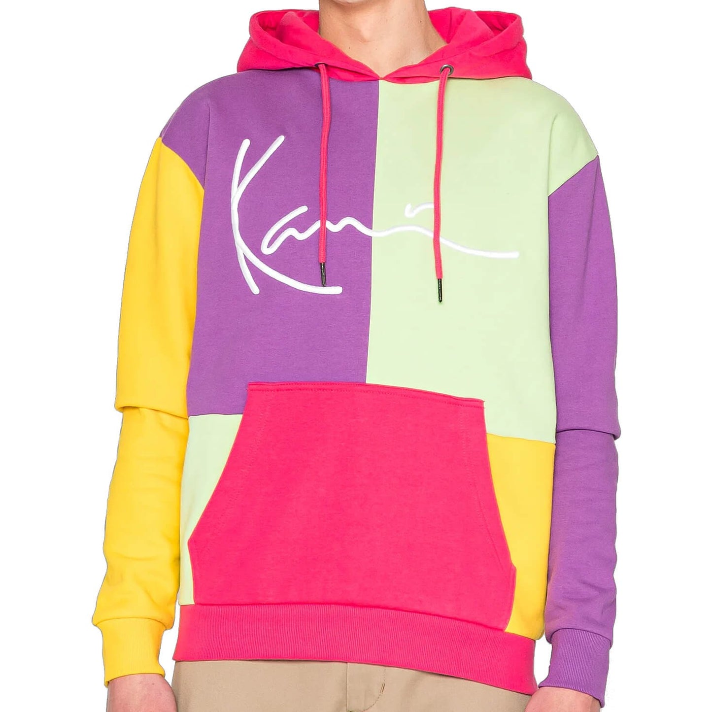 Karl Kani KK Signature Block Hoodie multicolor