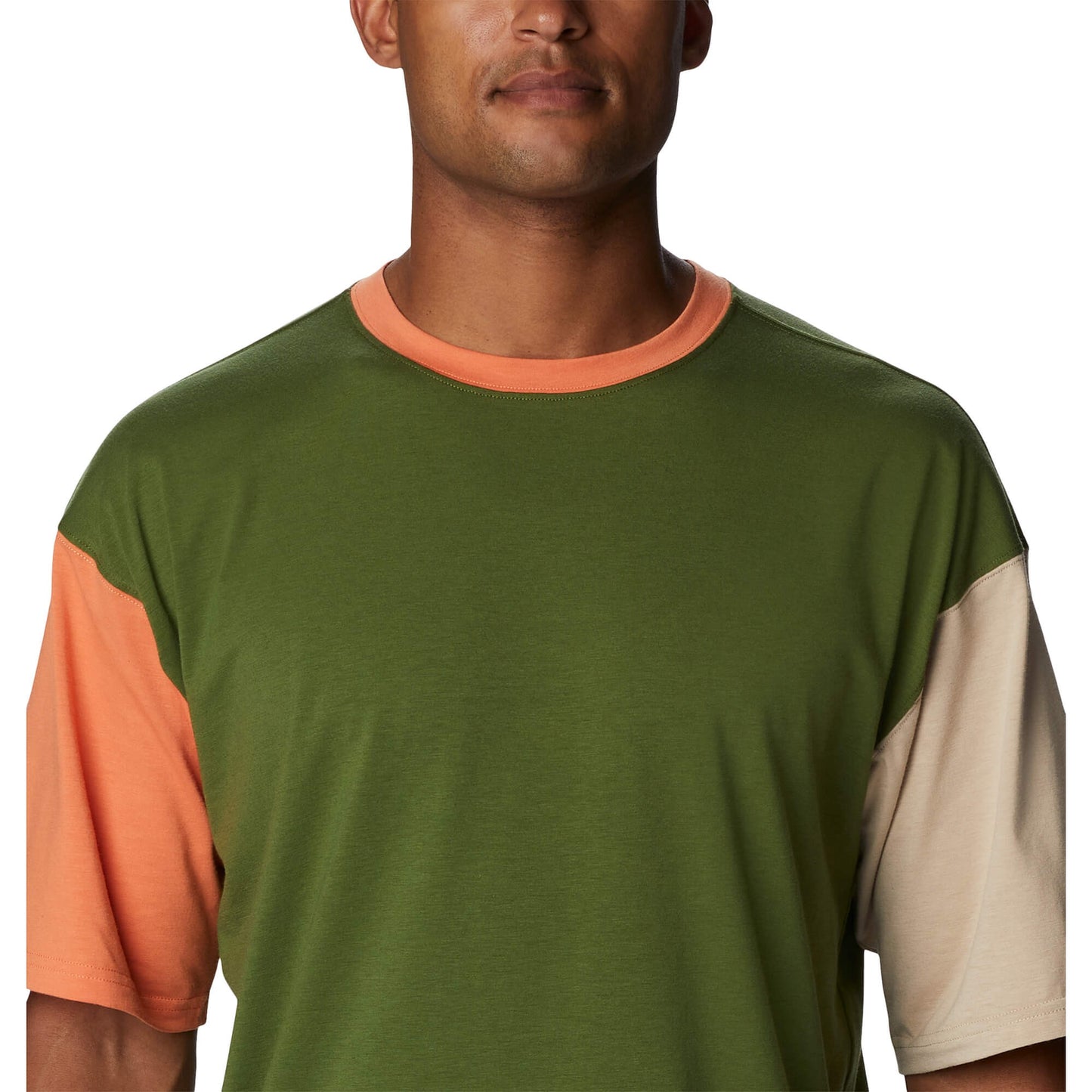 Columbia Deschutes Valley™ Short Sleeve Tee Pesto / Desert Orange / Ancient Fossil