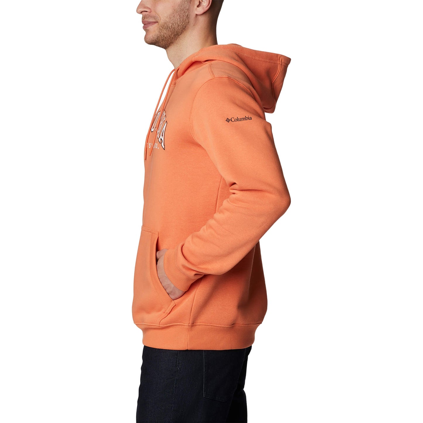 Mikina s kapucňou Columbia CSC Basic Logo™ II Hoodie oranžová