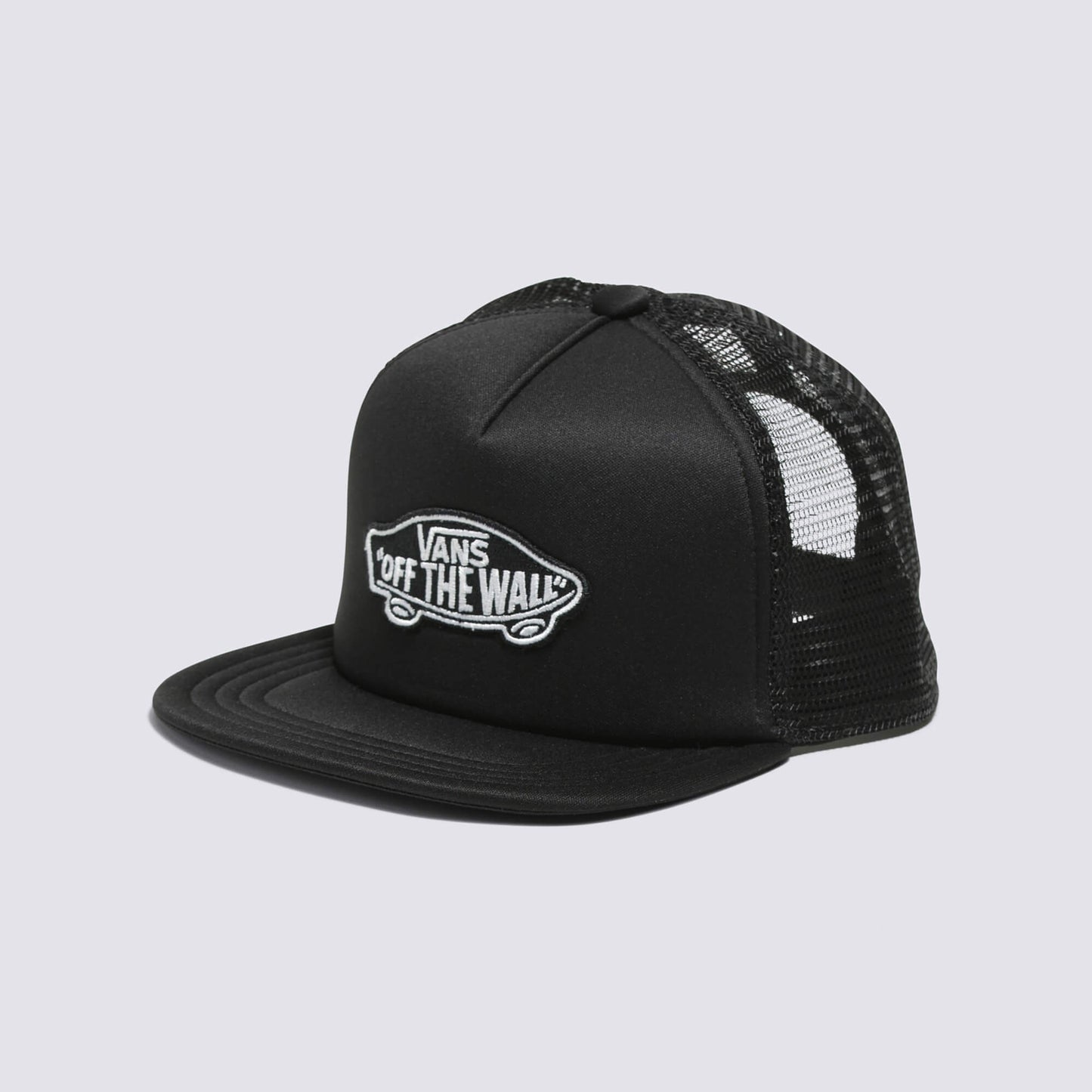 Vans Kids Classic Patch Trucker Hat (8-14+ Years) Black/Black