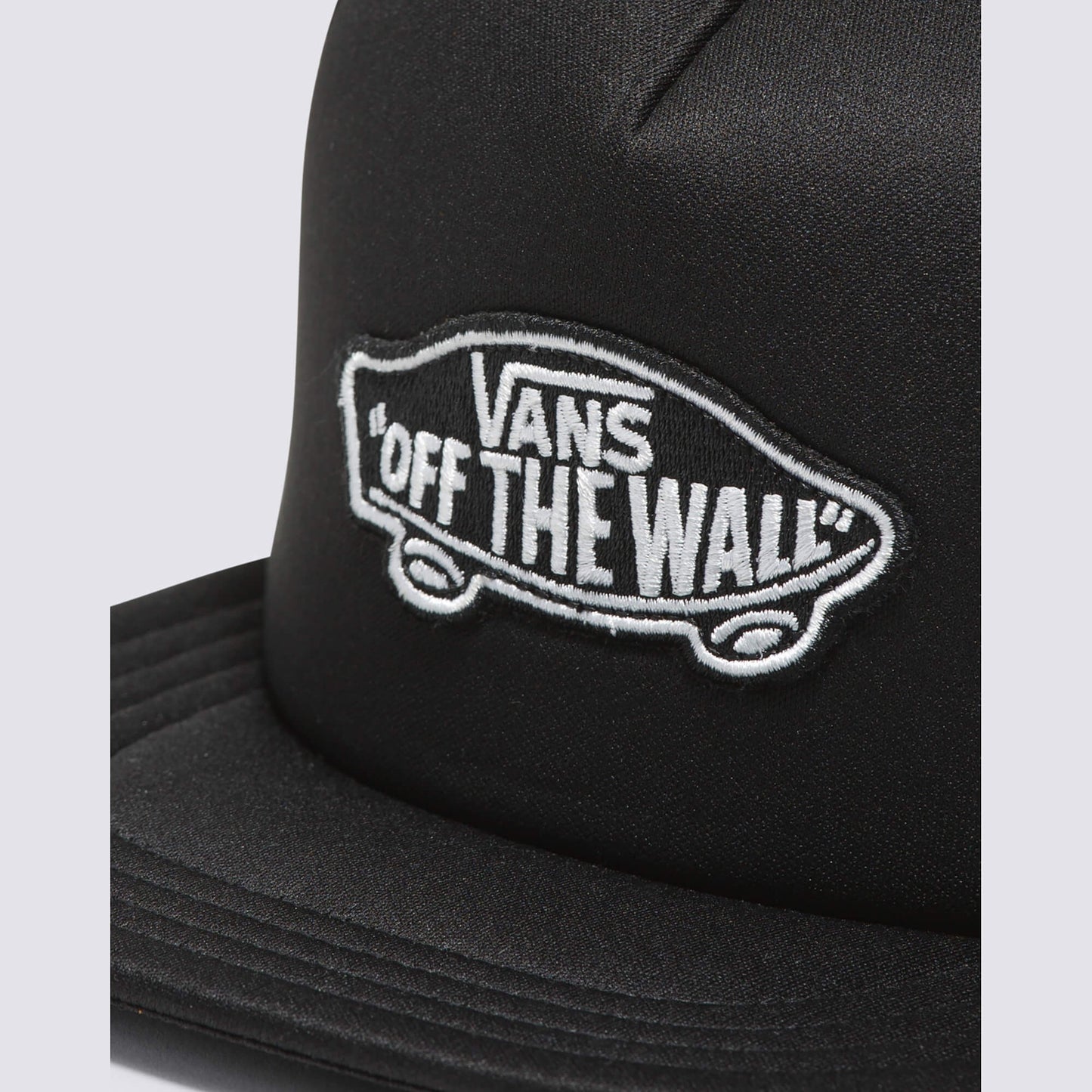 Vans Kids Classic Patch Trucker Hat (8-14+ Years) Black/Black