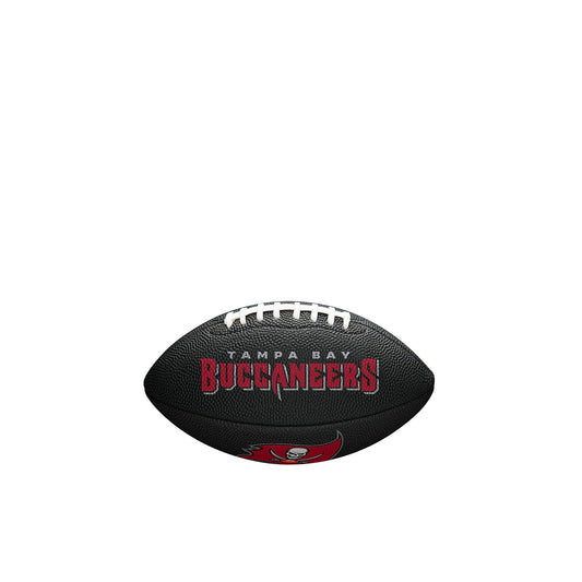 Wilson Mini NFL Team Soft Touch Fb Bl Tb (sz. Mini) Black - Tampa Bay Buccaneers - Junior