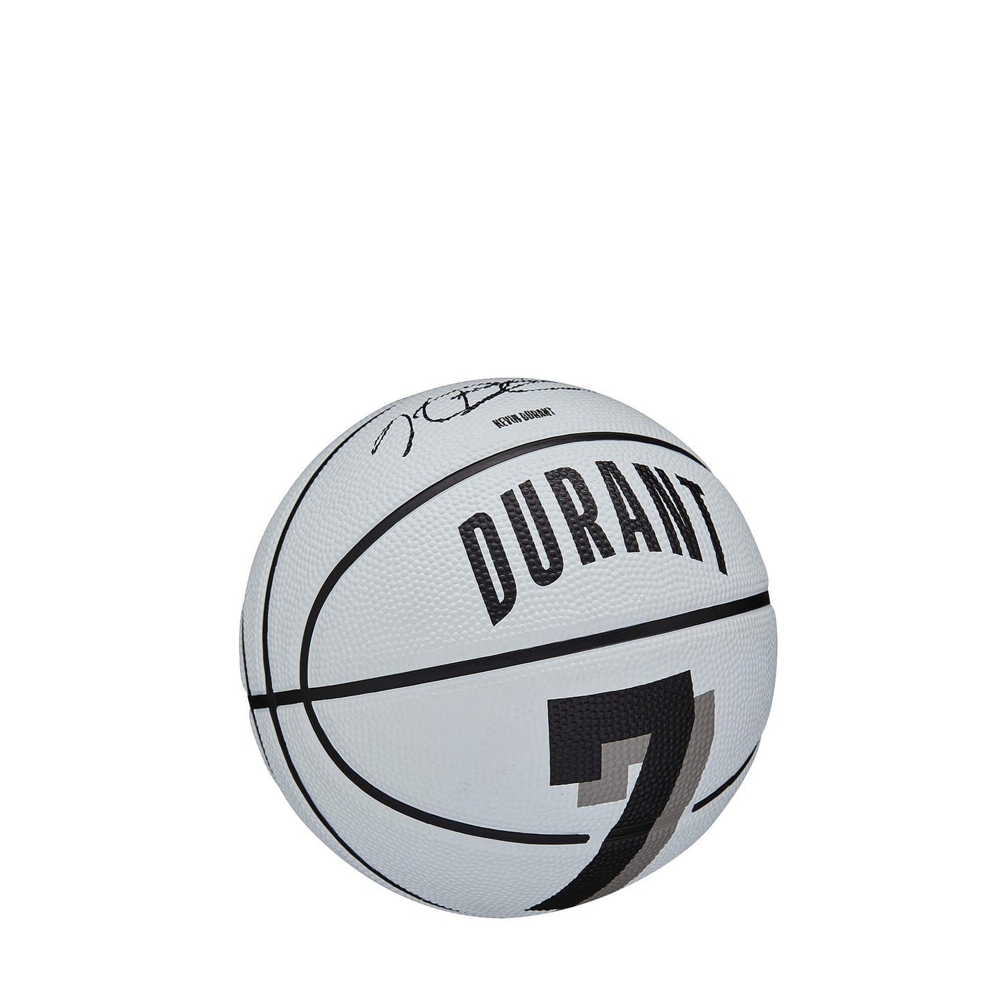 Wilson NBA Player Icon Mini Bskt. Kevin Durant (sz. 3) Black/White