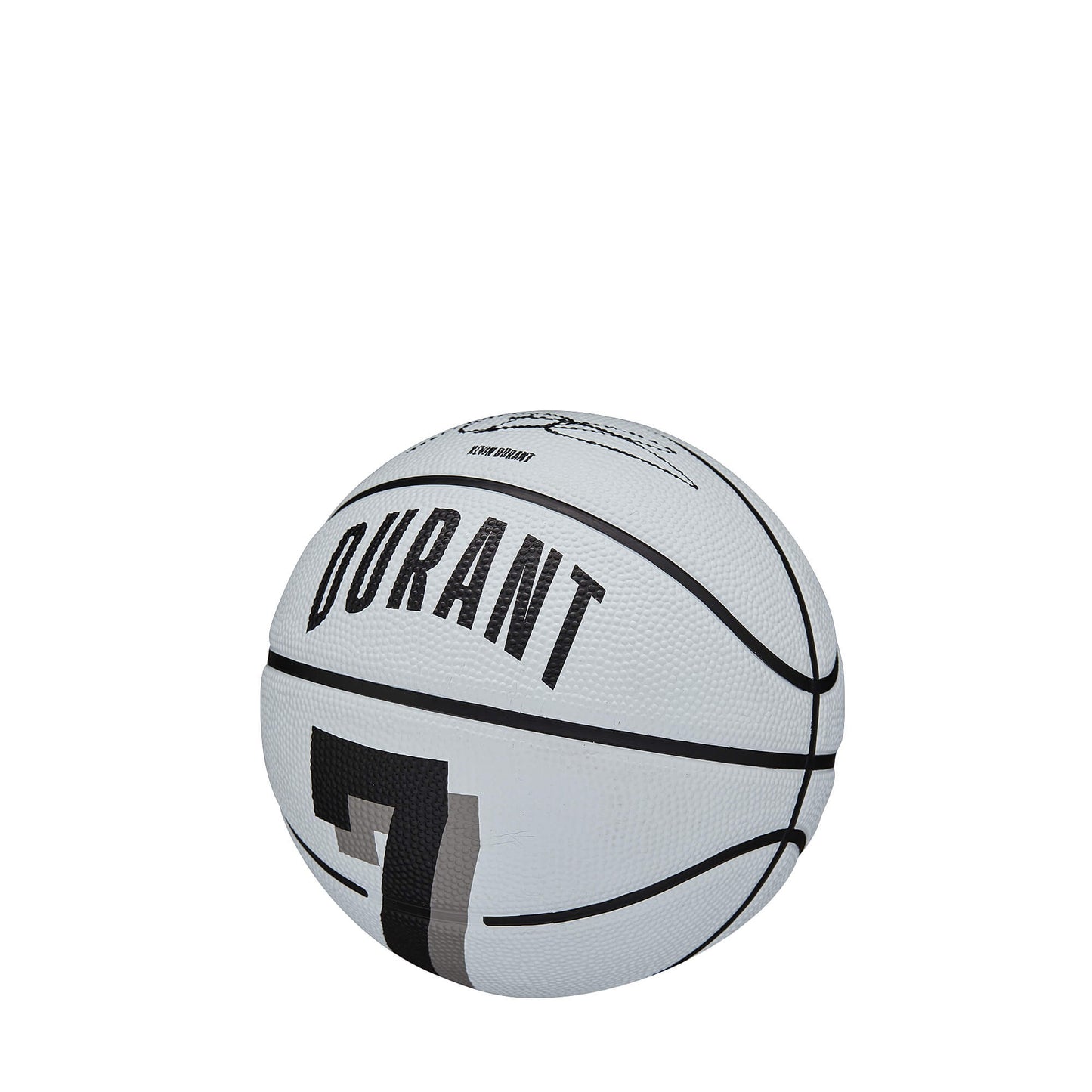 Wilson NBA Player Icon Mini Bskt. Kevin Durant (sz. 3) Black/White