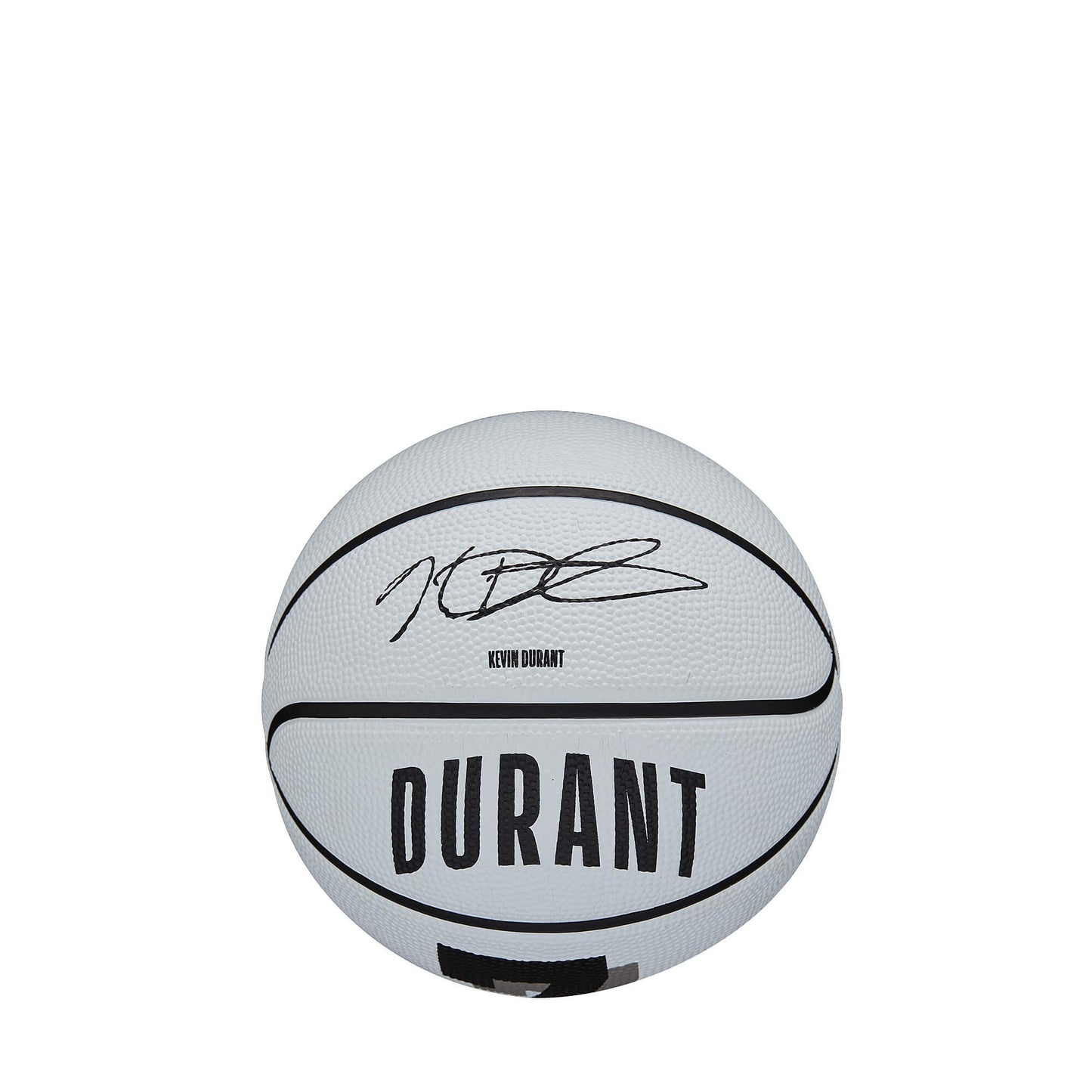 Wilson NBA Player Icon Mini Bskt. Kevin Durant (sz. 3) Black/White