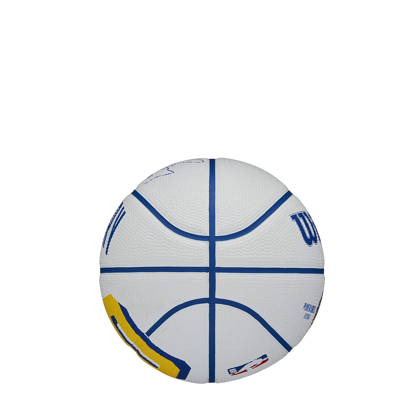 Wilson NBA Player Icon Mini Bskt. Stephen Curry (sz. 3) Blue/Yellow