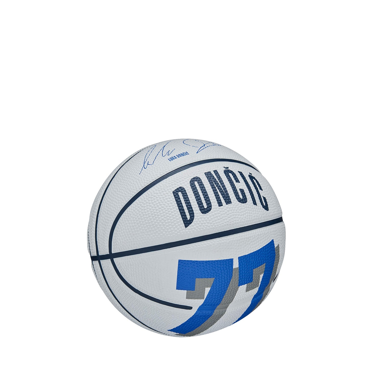 Wilson NBA Player Icon Mini Bskt. Luka Dončić (sz. 3) Blue/White