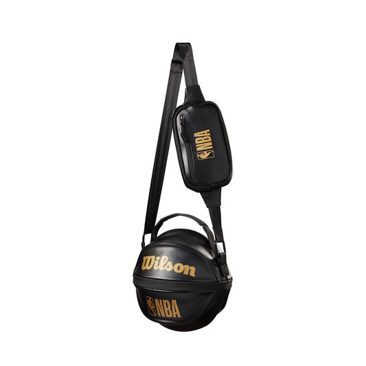 Wilson NBA 3 In 1 Basketball Carry Bag - Black/Gold