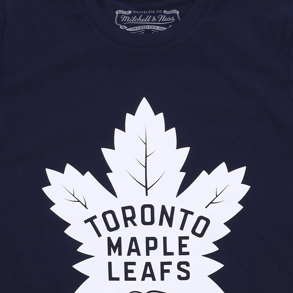 Mitchell & Ness NHL Team Logo Tee Maple Leafs Toronto Maple Leafs Navy