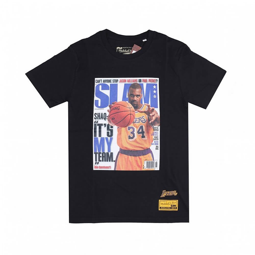 Mitchell & Ness NBA Slam Tee Lakers Shaquille O'Neal Los Angeles Lakers Shaquille O'Neal Black