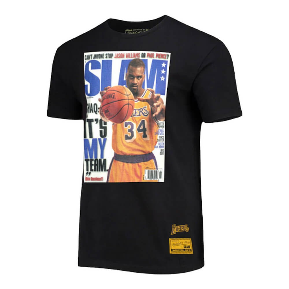 Mitchell & Ness NBA Slam Tee Lakers Shaquille O'Neal Los Angeles Lakers Shaquille O'Neal Black