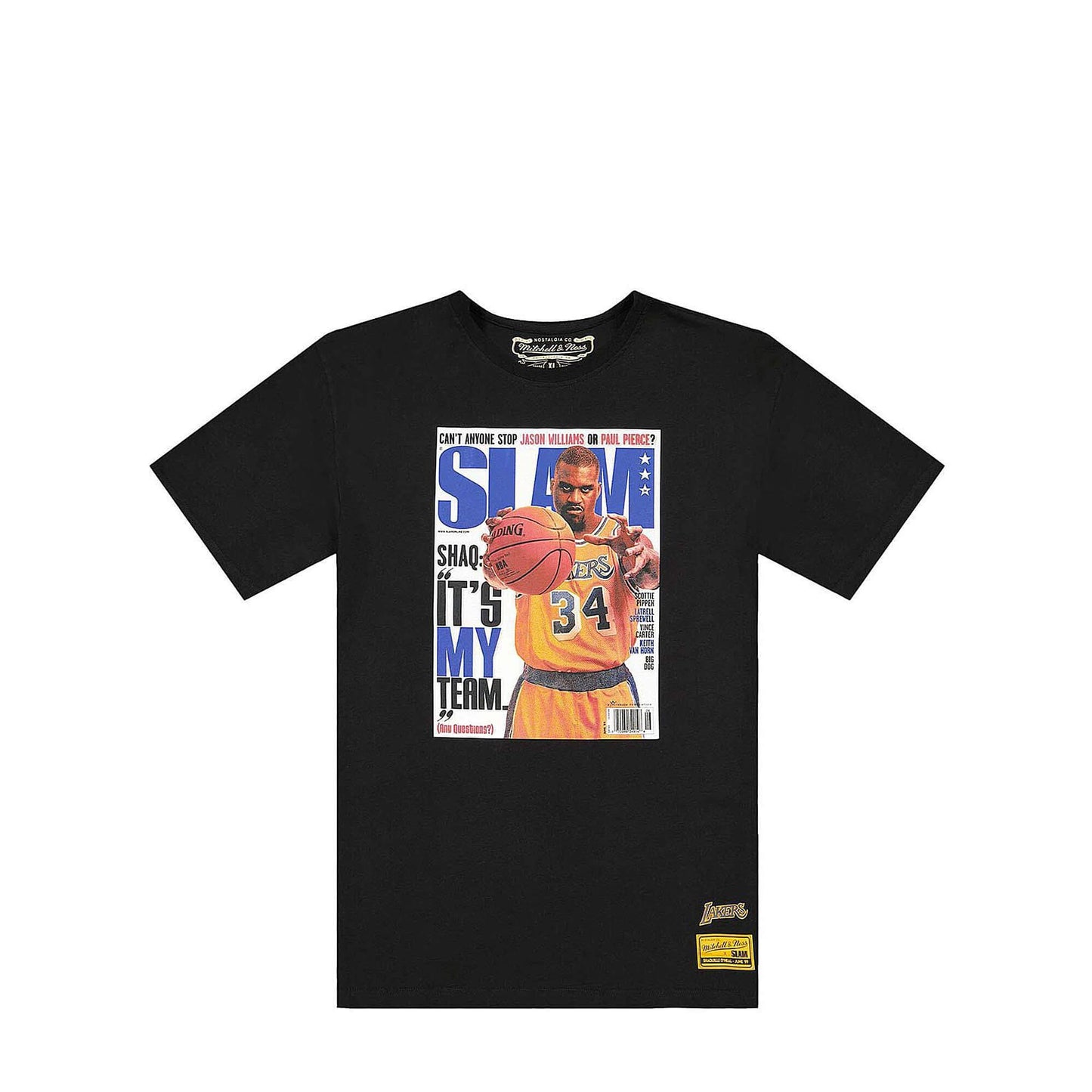 Mitchell & Ness NBA Slam Tee Lakers Shaquille O'Neal Los Angeles Lakers Shaquille O'Neal Black