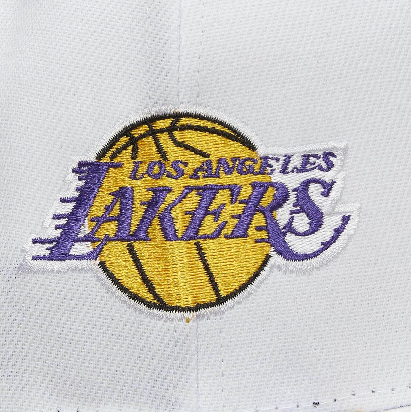 Mitchell & Ness NBA Fast Times Snapback Lakers Los Angeles Lakers White