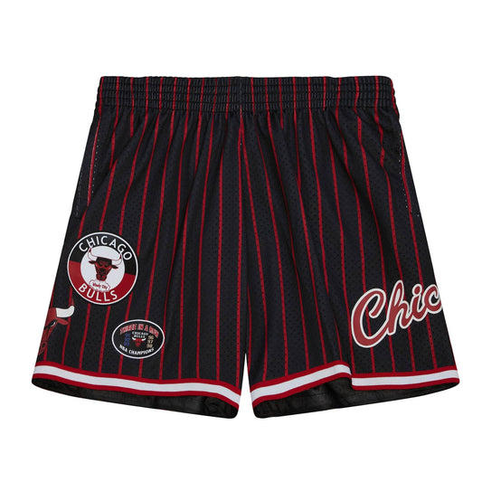 Mitchell & Ness NBA M&N City Collection Mesh Short Bulls Chicago Bulls Black / Red