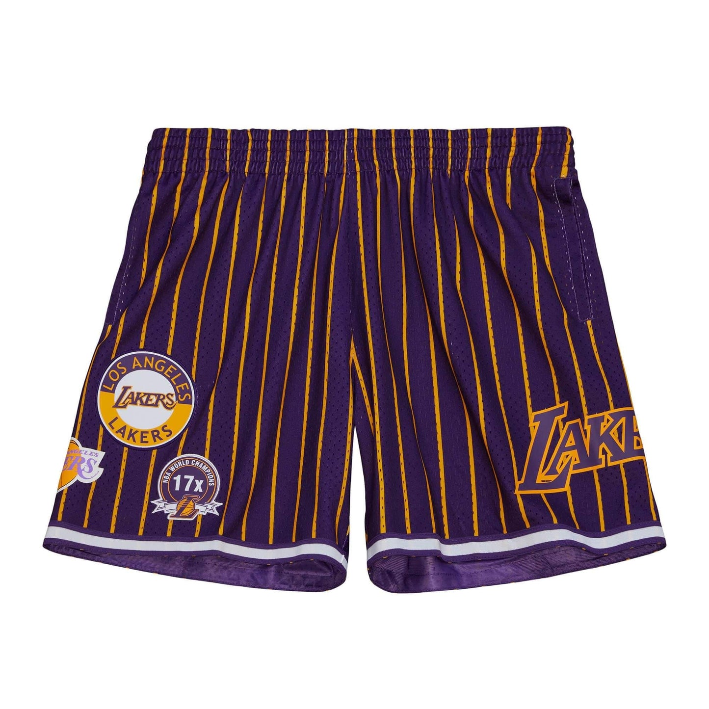 Mitchell & Ness NBA M&N City Collection Mesh Short Lakers Los Angeles Lakers Purple / Gold