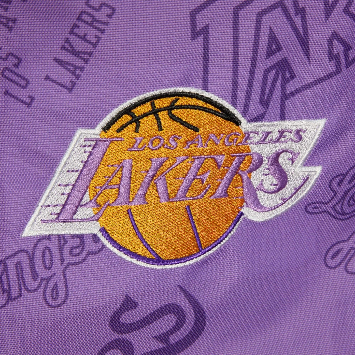 Mitchell & Ness NBA Team Logo Duffel Bag Lakers Los Angeles Lakers Purple