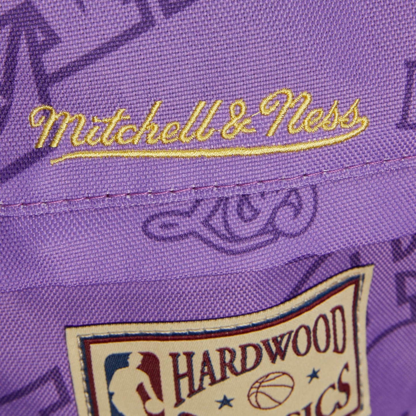 Mitchell & Ness NBA Team Logo Duffel Bag Lakers Los Angeles Lakers Purple