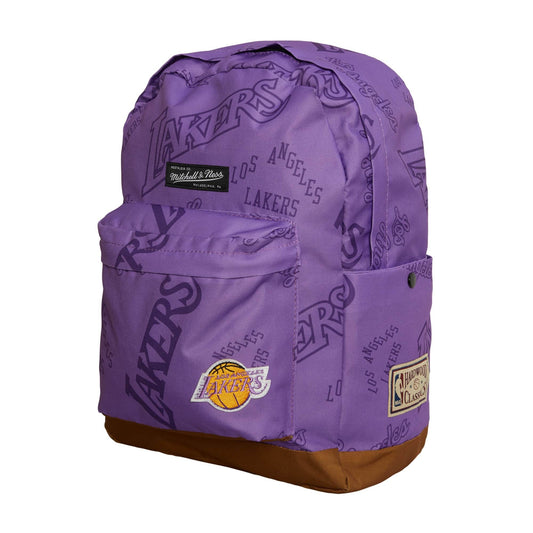 Mitchell & Ness NBA Team Logo Backpack Lakers Los Angeles Lakers Purple