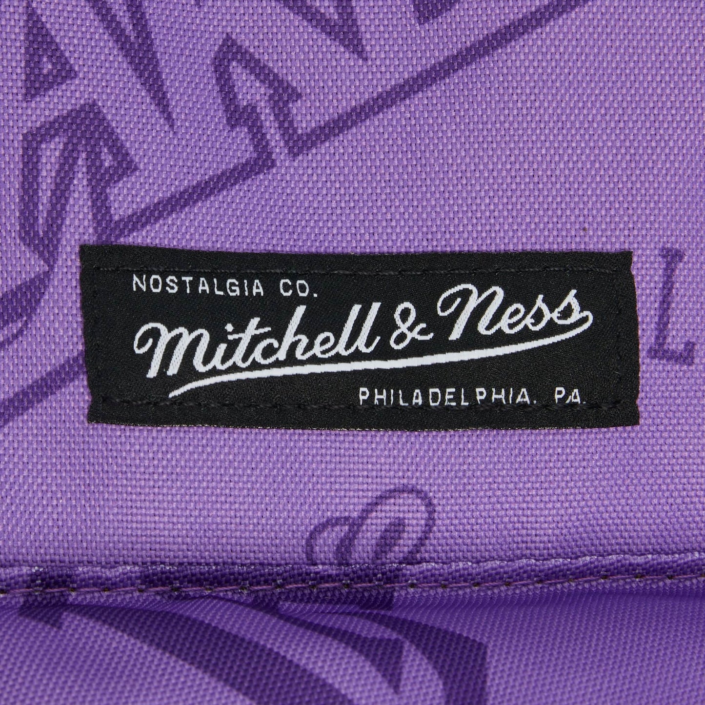 Mitchell & Ness NBA Team Logo Backpack Lakers Los Angeles Lakers Purple