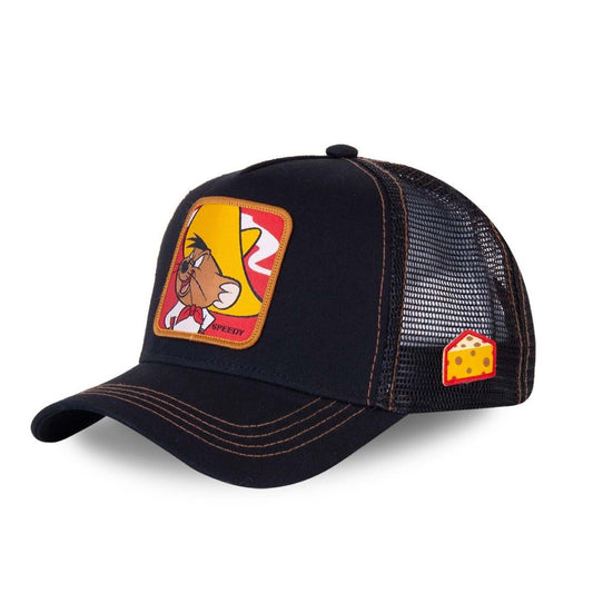 Capslab Looney Tunes Speedy Trucker Cap Black