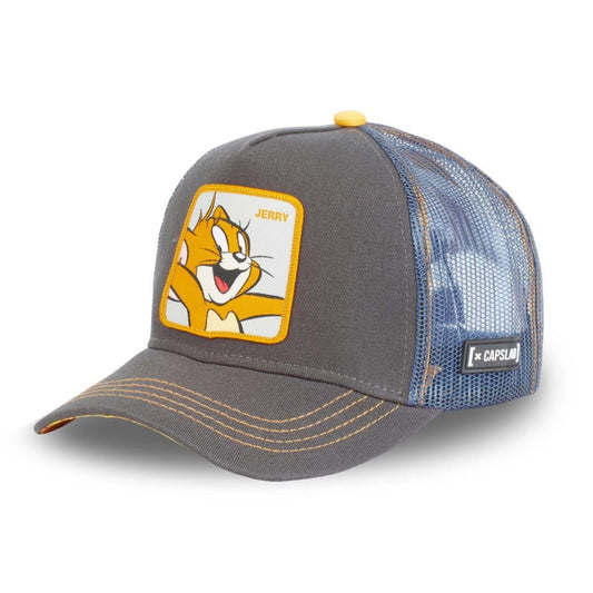 Capslab Adult Tom And Jerry Happy Jerry Cap Brown