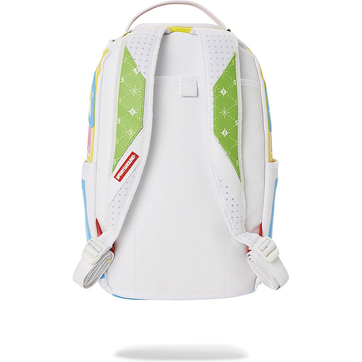 Sprayground Multi Color Bandana Dlxsv Backpack Modus Operandi Chameleon White/Greem