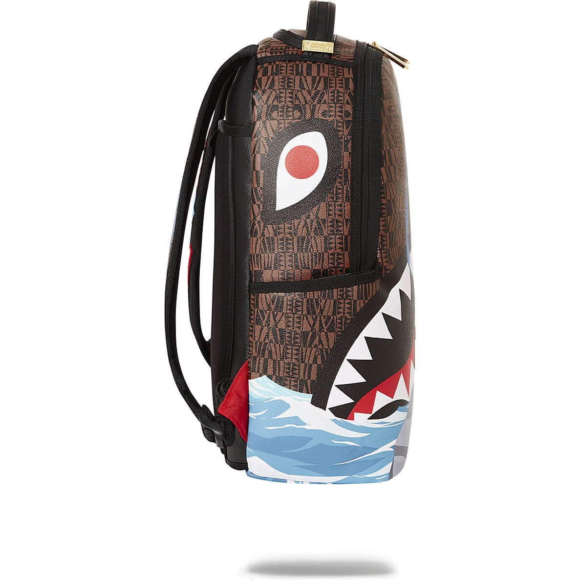 Sprayground Avatar Ocean Shark Backpack Jake And Neytiri Sharks In Pandora Brown